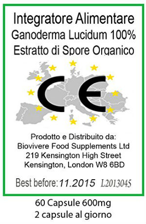 integratore alimentare di ganoderma
